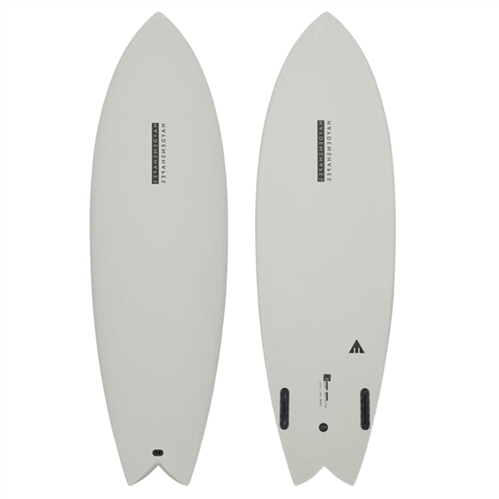 Haydenshapes Hypto Twin PU FCS II 2 Fin Surfboard, Kelp