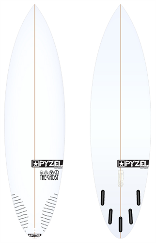 Pyzel Ghost Board 3 or 5 fin option with Future Fins