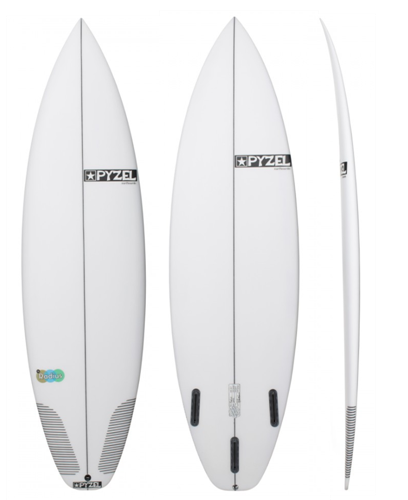 Pyzel Radius Performance Surfboard with FCS II Quad Fins