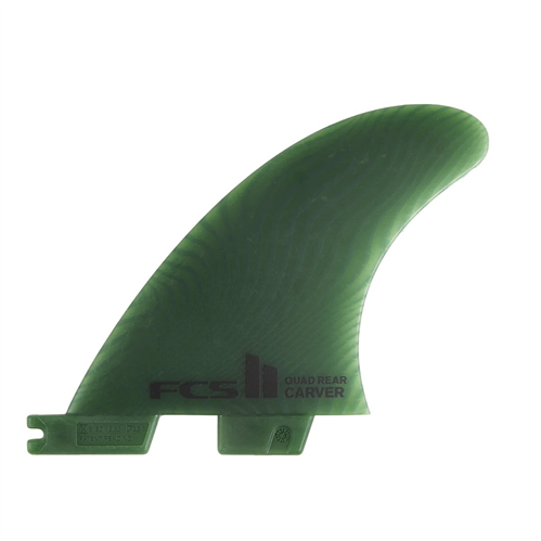 FCS II Carver Neo Glass Medium Sage Quad Rear Retail Fins