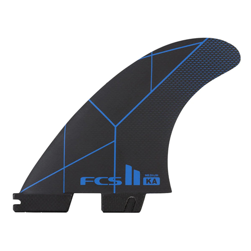 FCS II KA PC Medium Black/Blue Tri Retail Fins