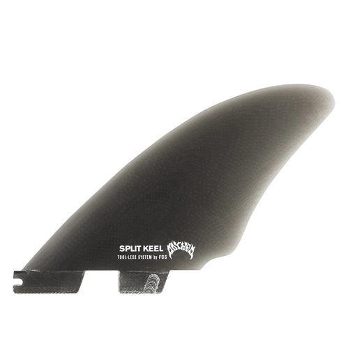 FCS II MB PG Split Keel Medium Smoke Quad Retail Fins