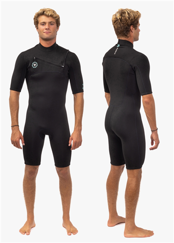 Vissla Wetsuits 7 SEAS 2-2 SPRINGSUIT, Black