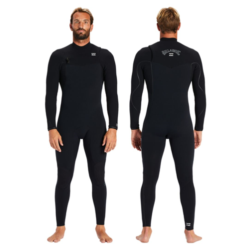 Billabong Wetsuits 2023 MODEL 3/2mm FURNACE COMP CZ FULL STEAMER, BLACK