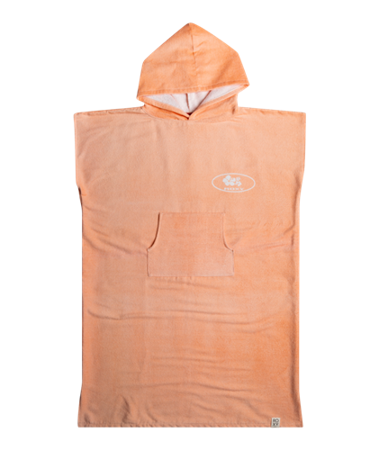 Roxy SUNNY JOY YOUTH HOODED TOWEL, SALMON