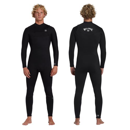 Billabong Wetsuits 3/2MM FOIL CZ GBS STEAMER, BLACK