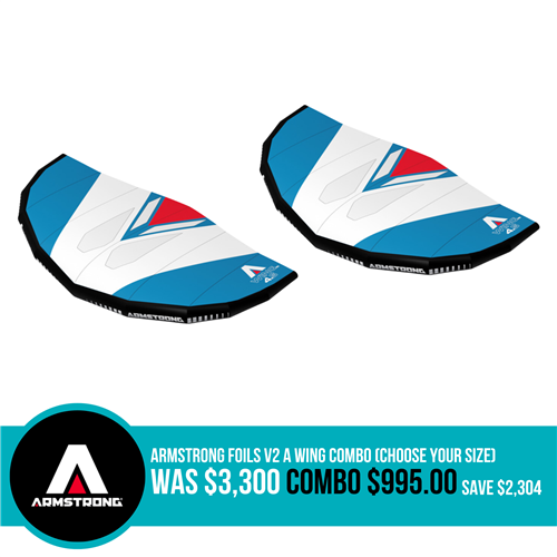 Armstrong Foils V2 A Wing Combo (2 Wind Wings for $995!)