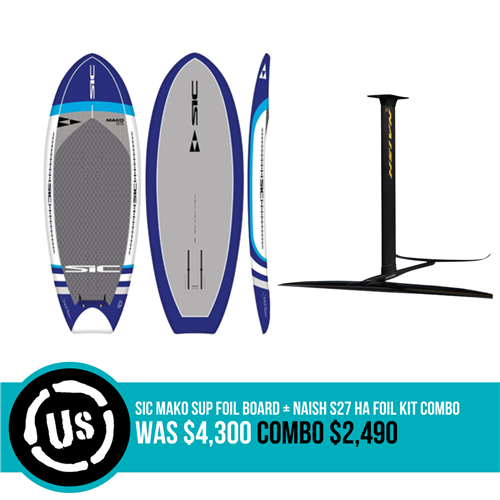 SIC Mako SUP Foil Board + NAISH S27 HA Foil Kit Combo