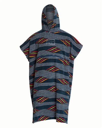 Billabong Hooded Poncho Towel, Navy | Underground Surf