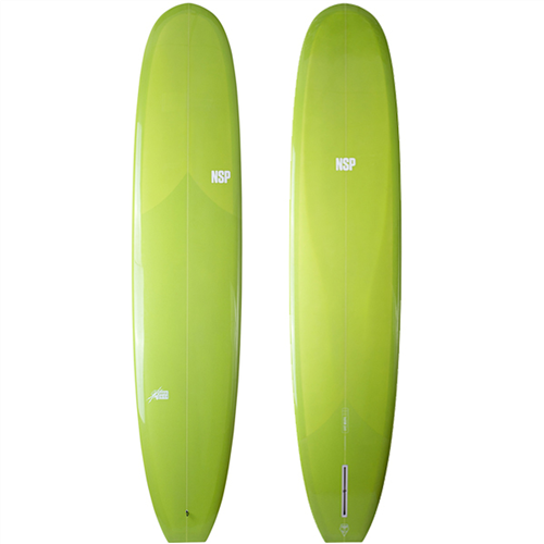 NSP Sleep Walker PU Longboard, Green