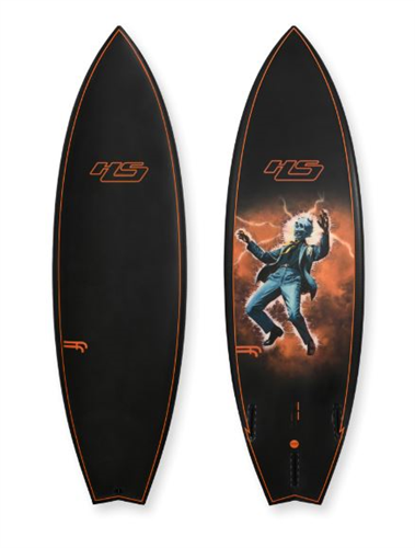 Haydenshapes Cohort II  FF FCS II 5 Fin Surfboard, Moon Patrol