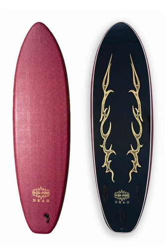 DRAG Dart 6'6 Passport Colab Thruster Softboard