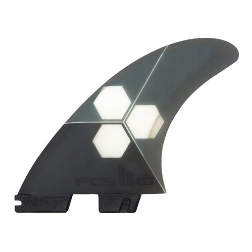 FCS II AM PC Medium Grey Thruster Fin Set