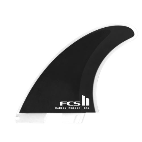 FCS II Harley Longboard PC Black 2+1 Fin Set