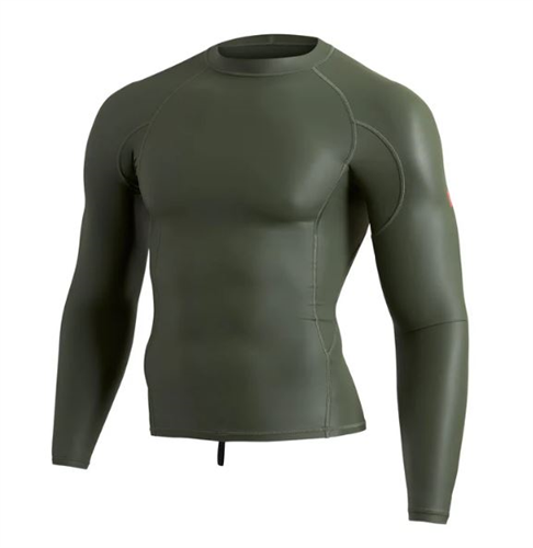 FLORENCE MARINE X Windshield Long Sleeve Rashguard, Thyme