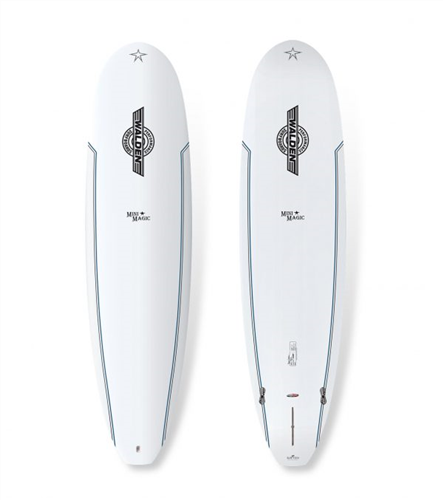 Walden MINI MAGIC MODEL DUAL CORE SURFBOARD, White