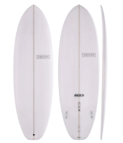 Modern Highline 2.0 Surfboard, Clear