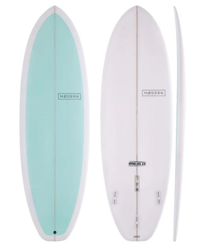 Modern Highline 2.0 Surfboard, Sea Green