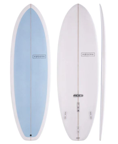 Modern Highline 2.0 Surfboard, Sky Blue