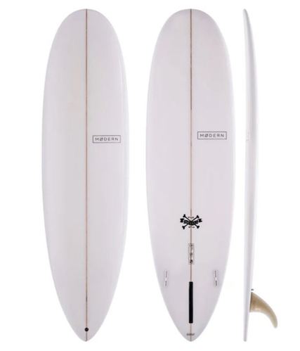 Modern Love Child PU Surfboard, Clear