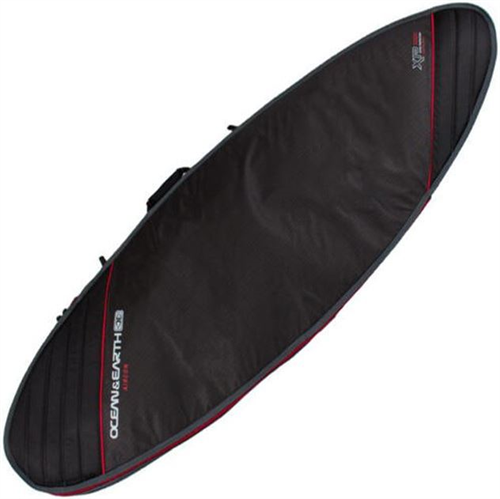 Ocean & Earth Aircon Fish Cover, Black/ Red | Underground Surf