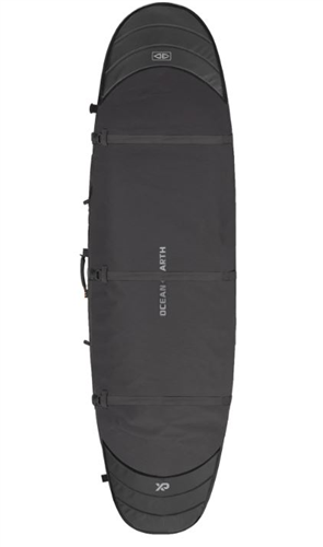 Ocean & Earth HYPA Longboard Surfboard Bag 2 Board, Black