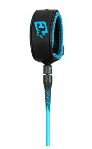 Creatures Of Leisure Pro 7 Leash, Cyan Black