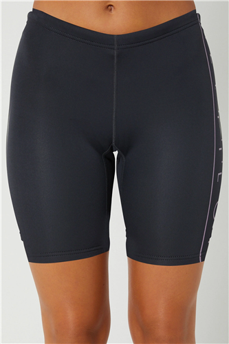 Jet Pilot CAUSE LADIES 9" NEO SHORT, CHARCOAL