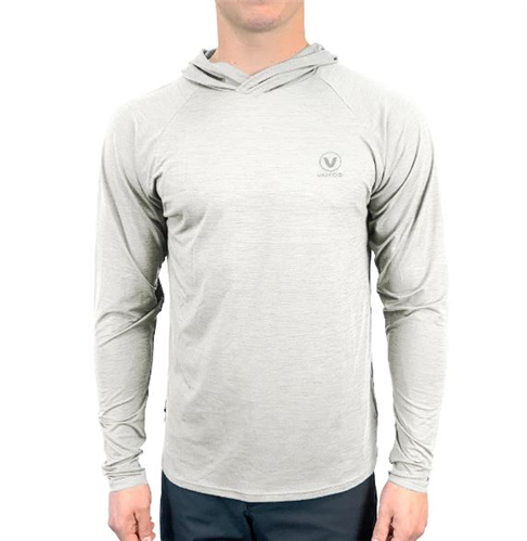 VAIKOBI UV Hooded Tech Top, Silver