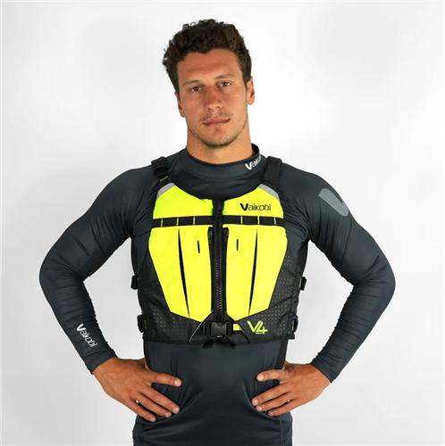 VAIKOBI V4 OCEAN RACING PFD LIFE JACKET, YELLOW