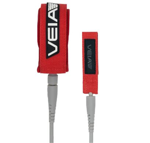 Veia Explorer 6' Leash, Red Storm