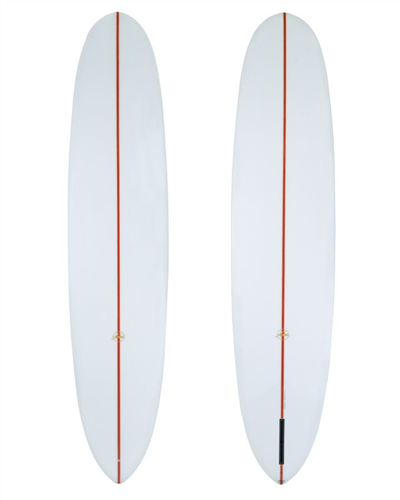 Aloha PinTailNoseRider PU (10'SlotBox) Longboard, Clear