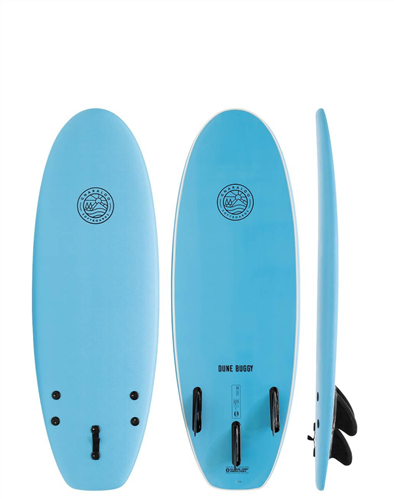 Gnaraloo Dune Buggy Soft Surfboard, Blue