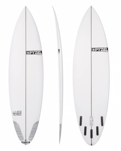 Pyzel Ghost XL Surfboard with 3 or 5 FCS Fin Plugs