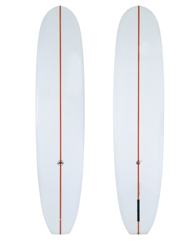 Aloha CHOPPED LOG PU (10' Slot box) Longboard, Clear