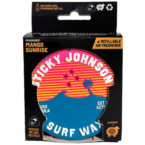 Sticky Johnson Refillable Air Fresheners – Mango Sunrise