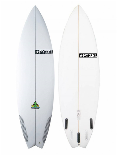 Pyzel Pyzalien 2 XL Surfboard with 3 or 5 Future Fin Plugs