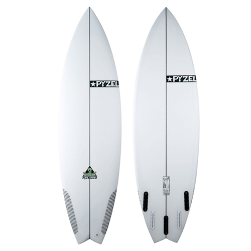 Pyzel Pyzalien 2 Surfboard with 3 or 5 Future Fin Plugs