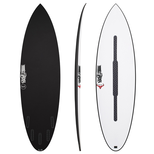 JS Industries Hyfi 3.0 Raging Bull Surfboard - FCSII