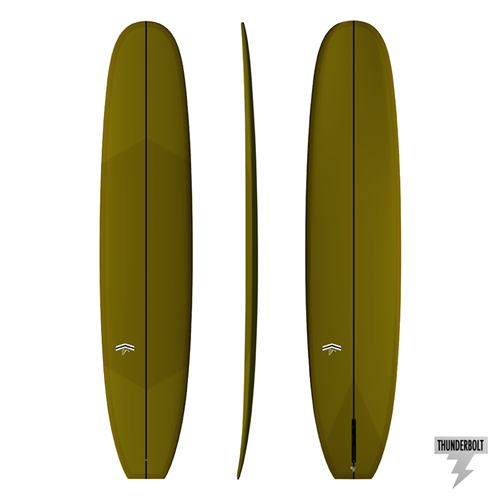 Thunderbolt Surfboards CJ Nelson Sprout 2.0 Surfboard, Dark Gold