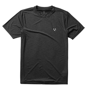 Vissla TWISTED ECO SS SUN SHIRT, Black