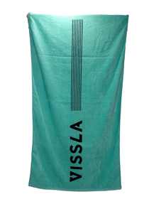 Vissla STOKED PRINTED BEACH TOWEL, JADE