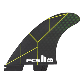 FCS II KA PC Small Black/Acid Tri Retail Fins