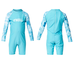 O'Neill BOYS TODDLER SPF LS SPRING RASHSUIT, PEACE OUT