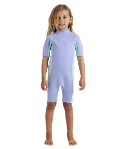 Billabong Wetsuits 2/2mm TODDLER FOIL BZ SS SPRING SUIT, COSMIC BLUE