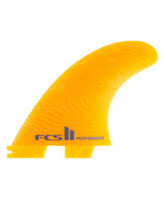 FCS II Performer Neo Glass Large Mango Tri Fins