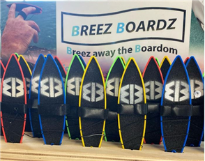 Breez Boardz "surf the breeze" finger boards (Assorted Colours)