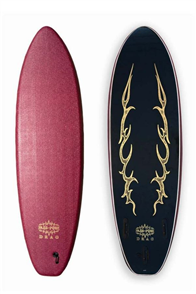 DRAG Dart 6'6 Passport Colab Thruster Softboard - INSTORE ONLY