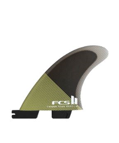 FCS II Carver PC Medium Eucalyptus Quad Rear Retail Fins