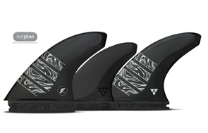 Futures 3/2 VECTOR ALPHA (L) 5-Fin, Carbon/Silver